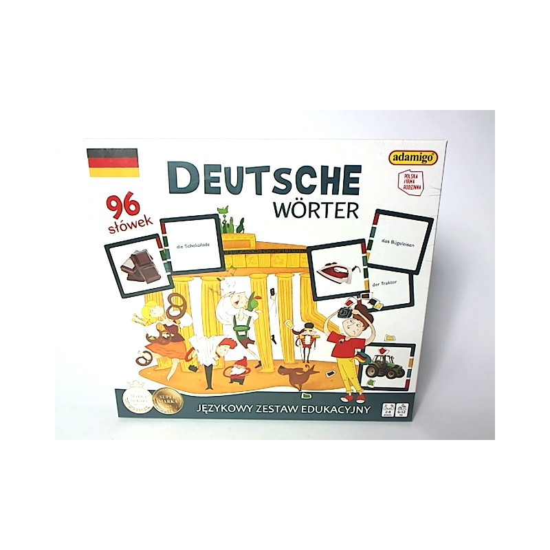 Językowy zestaw edukacyjny Deutsche worter 07639