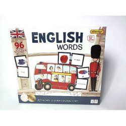 Językowy zestaw edukacyjny English words 07622