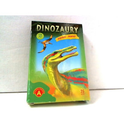 Karty Piotruś dinozaury 04885