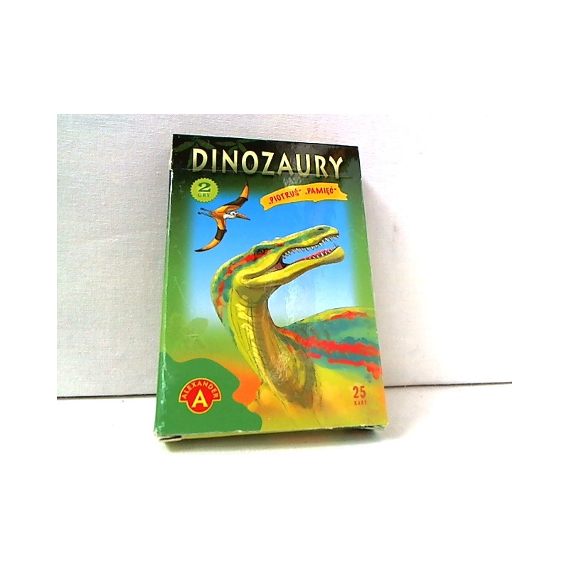 Karty Piotruś dinozaury 04885