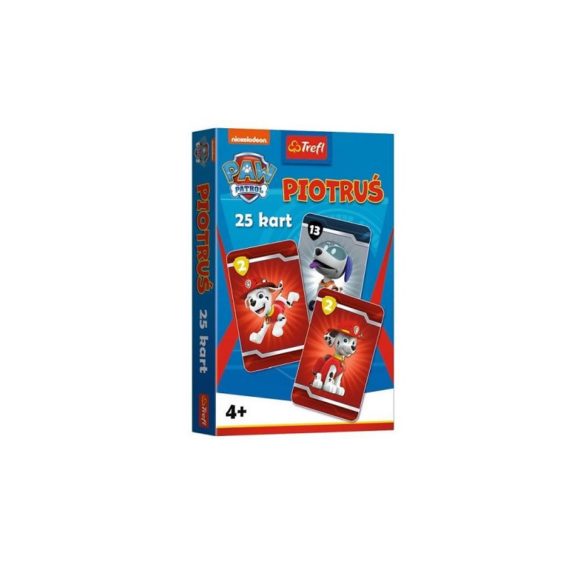 Karty PIOTRUŚ Paw Patrol 08513