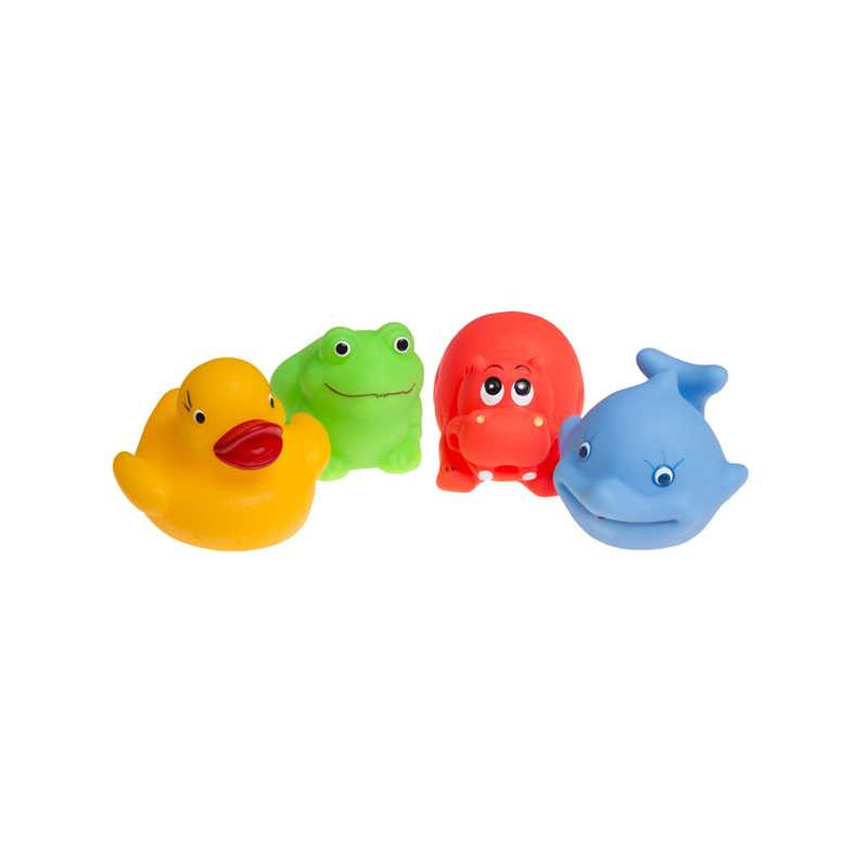 Kąpielowe zwierzątka 4szt 034a 70349