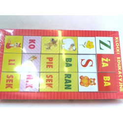 Klocki 18-elementowe edukacyjne N 07066 04966