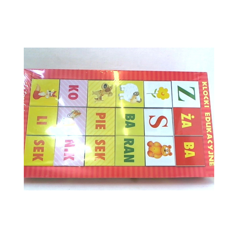 Klocki 18-elementowe edukacyjne N 07066 04966