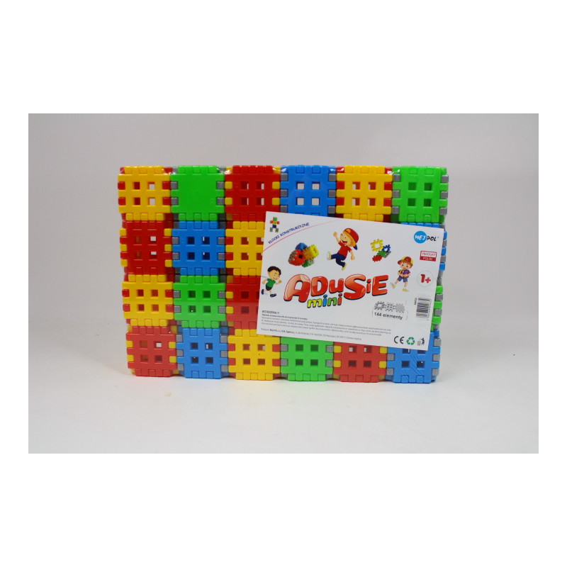Klocki konstrukcyjne Adusie Mini "144" 09632