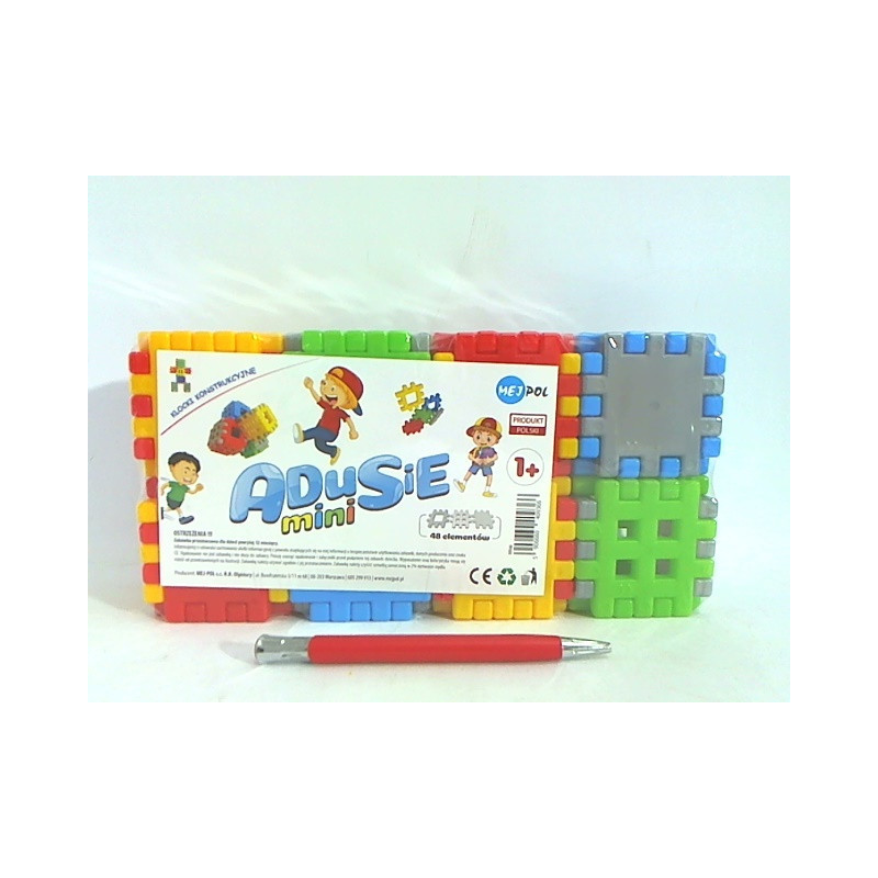 Klocki konstrukcyjne Adusie Mini "48" 09366