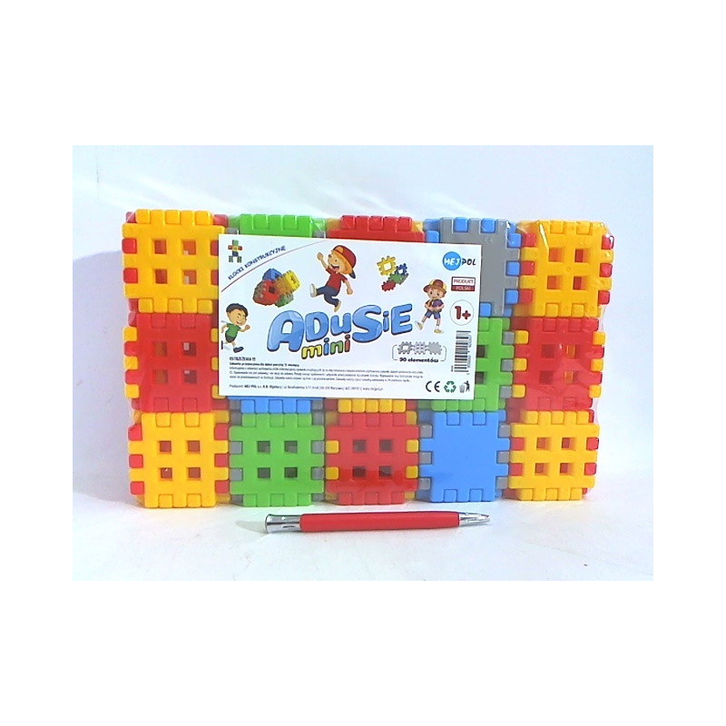 Klocki konstrukcyjne Adusie Mini "90" 09397