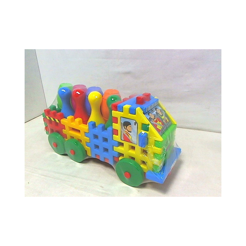 Klocki konstrukcyjne Ciężarówka z kręglami 25807