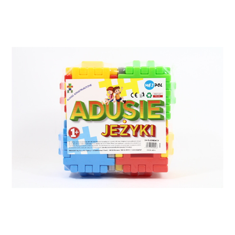 Klocki konstrukcyjne Jeżyki 24 09526