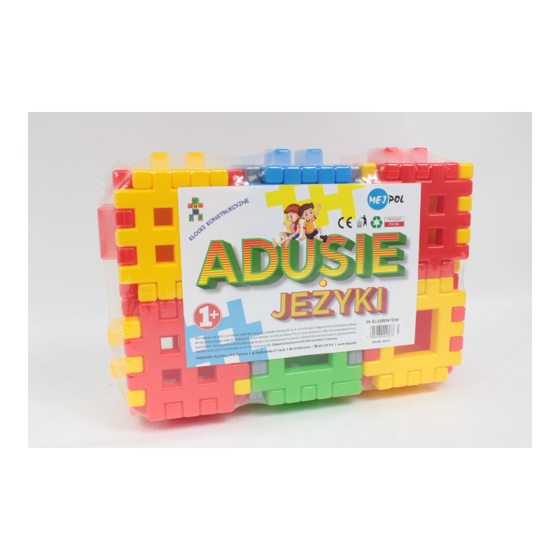 Klocki konstrukcyjne Jeżyki 36 09533