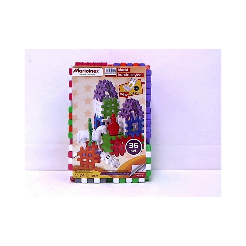 Klocki konstrukcyjne Kostka 36 01939