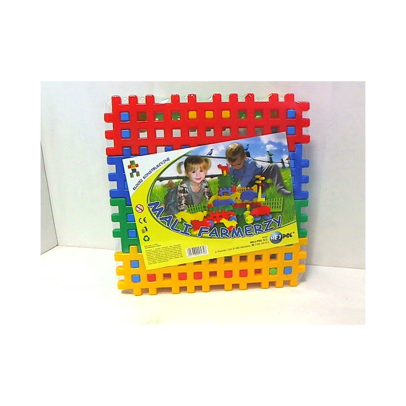 Klocki konstrukcyjne Mali farmerzy 25746
