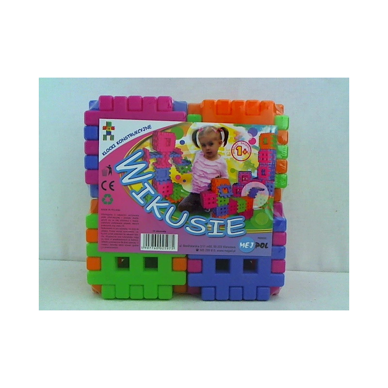 Klocki konstrukcyjne Wikusie 24 25975