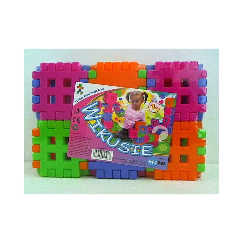 Klocki konstrukcyjne Wikusie 36 25968