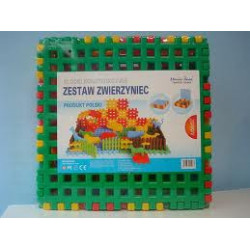 Klocki konstrukcyjne Zwierzyniec 50el 01083