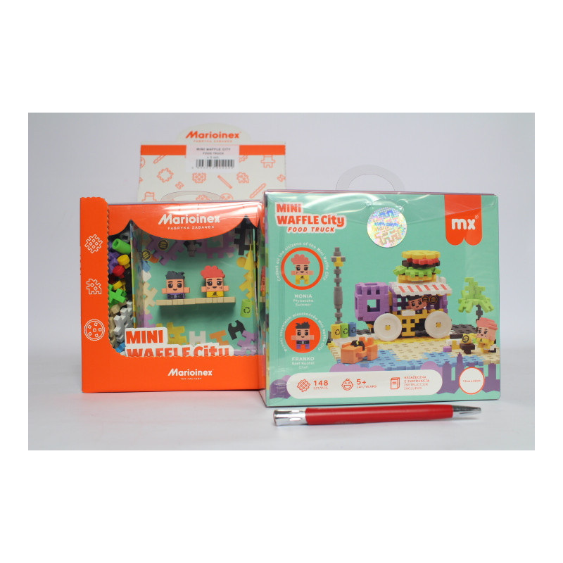 Klocki wafle mini 148szt Food Truck 04244 DOD.15%