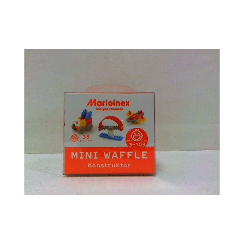 Klocki wafle mini 35szt konstr-chłop 02783 DOD 15%