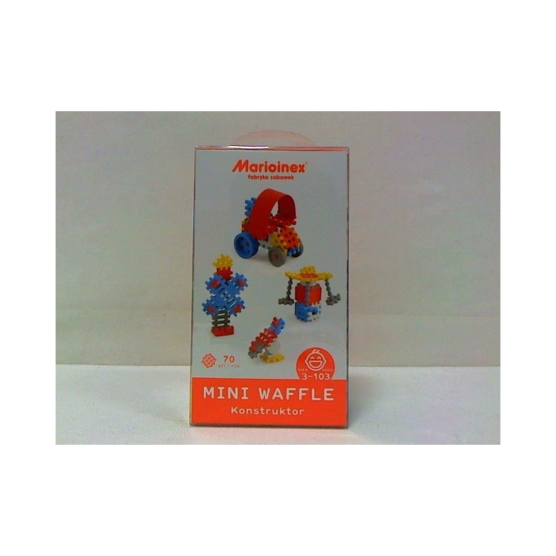 Klocki wafle mini 70szt konstr-chłop 02806 DOD 15%