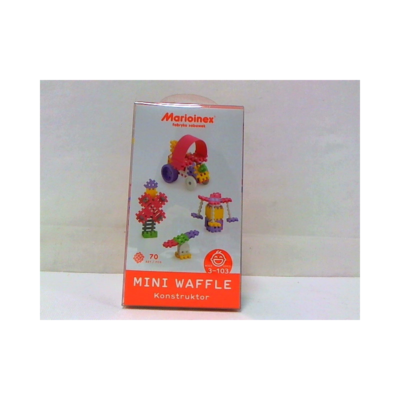 Klocki wafle mini 70szt konstr-dziew 02813 DOD 15%