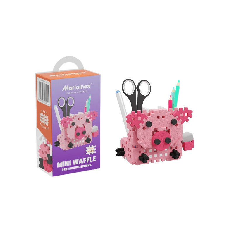 Klocki wafle mini 70szt Przyb.Świnka 05722 DOD 15%