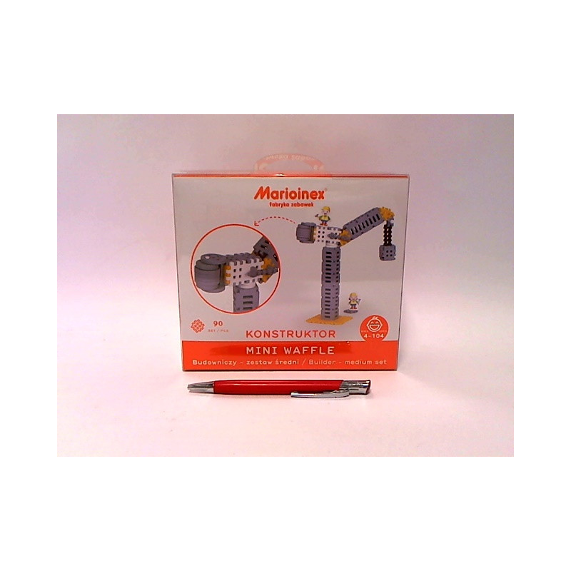 Klocki wafle mini bl Budowniczy śr 03858 DODAT 15%