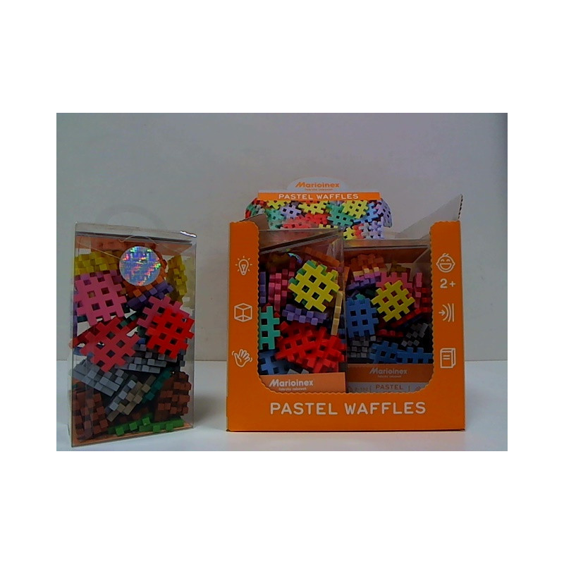 Klocki wafle mini pastel 70szt 03667 DOD.RABAT15%