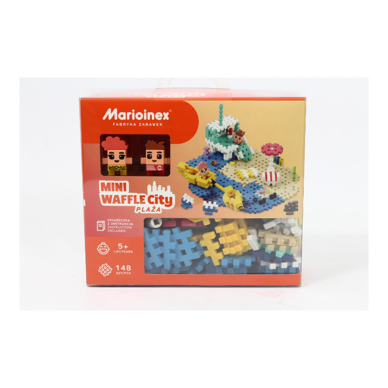 Klocki wafle mini Plaża 148el 03155 DOD15%