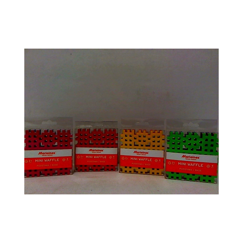 Klocki wafle mini podstawa 4szt 02608 DOD RAB 15%