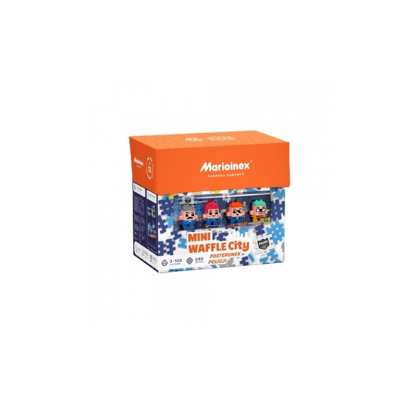 Klocki wafle mini Post.Policji 280el 05852 DOD 15%