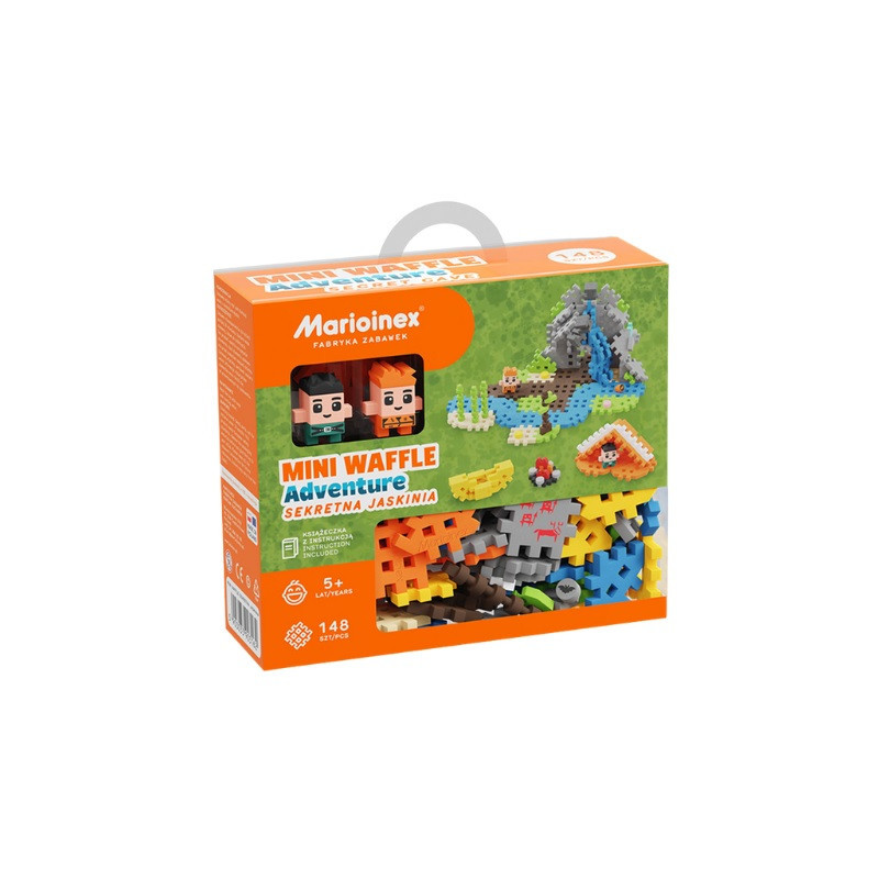 Klocki wafle mini Sekr.jaskinia148el 03162 DOD15%