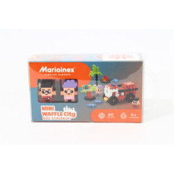 Klocki wafle mini Wóz straż.80el 03193 DODAT 15%