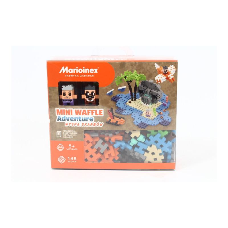 Klocki wafle mini Wyspa skarbów 148el 03148 DOD15%