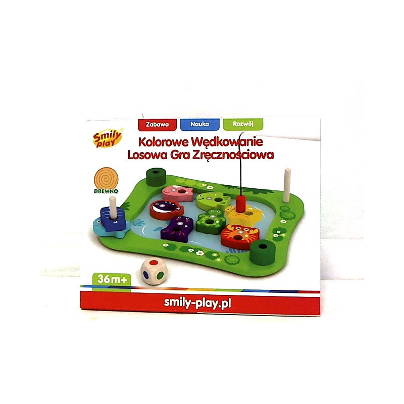 Kolorowe wędkowanie drewno SmilyPlay AC7685 20435