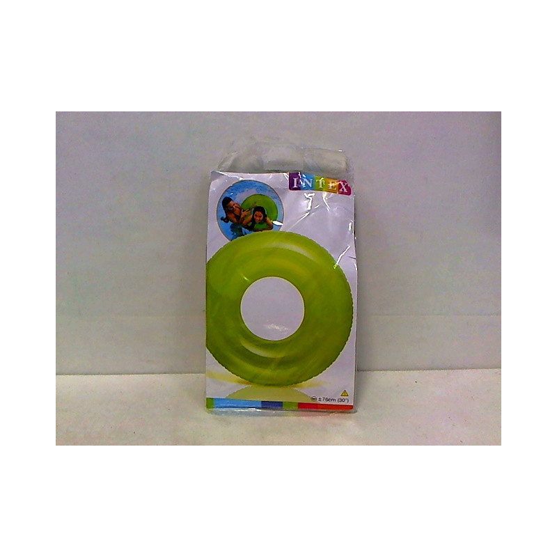 Koło do pływania przezroczyste 76cm 3kol 59260