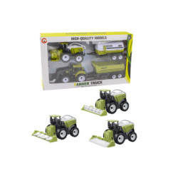 Kombajn i traktor z przyczepami 9972-30B 09189