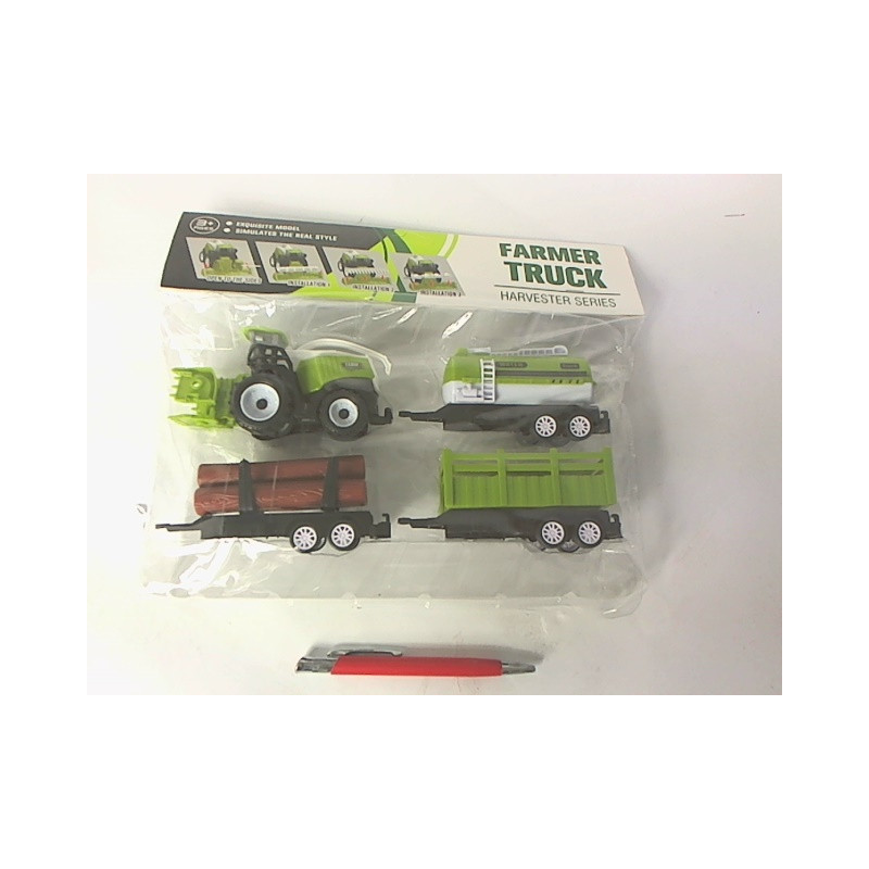 Kombajn zestaw z 3 przyczepami 6695-50 06799