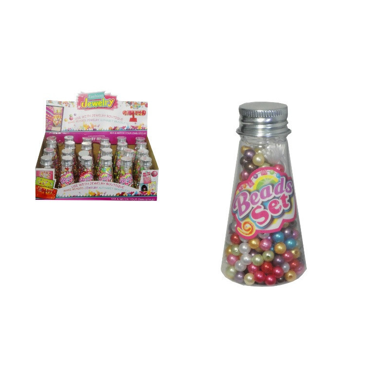 Koraliki w mini butelce 24/disp G6456 84378