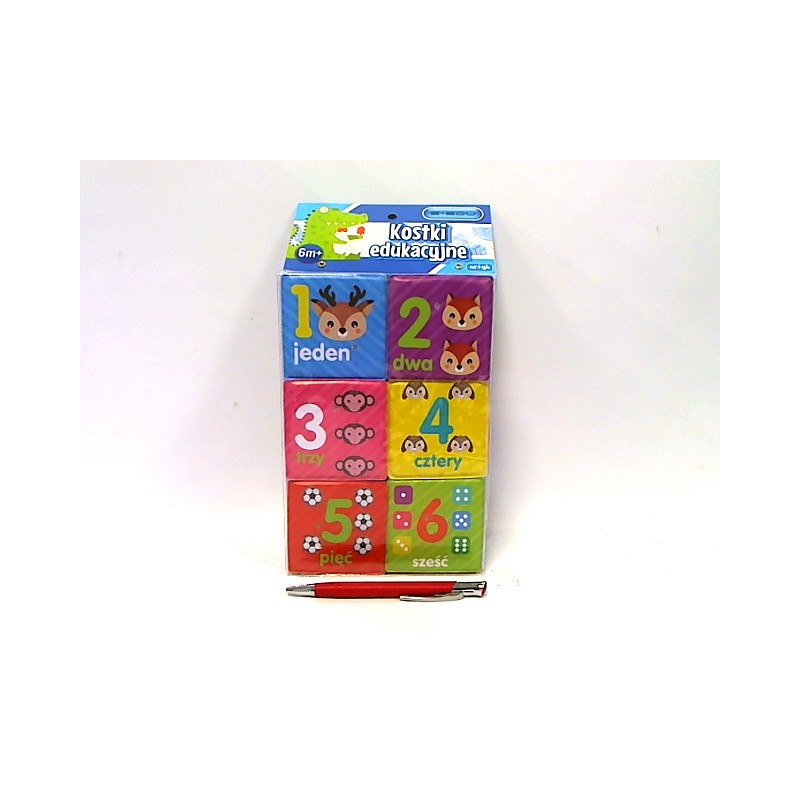 Kostki edukacyjne e-edu 128868 28868