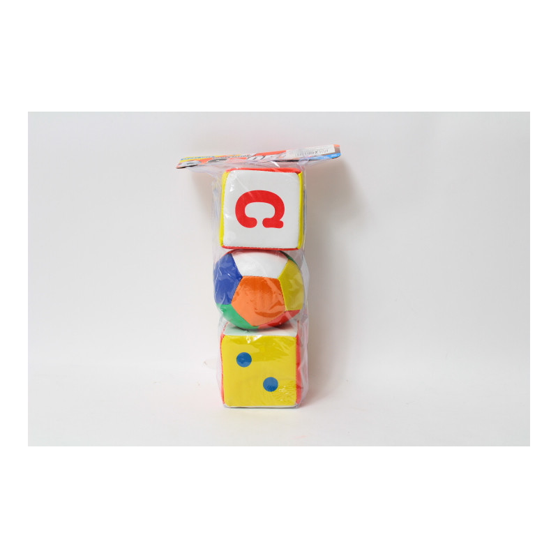 Kostki i piłka miękka zestaw G200356 56638