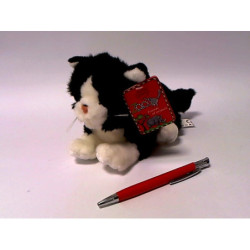 Kot leżący 30cm czarny 13735 17789