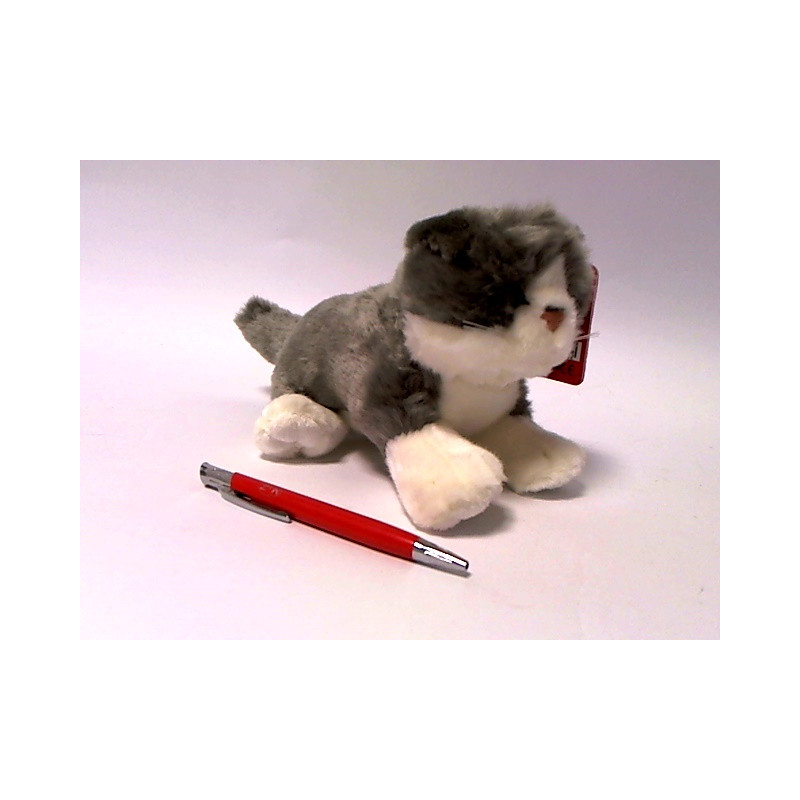 Kot leżący 30cm szary 13737 17802