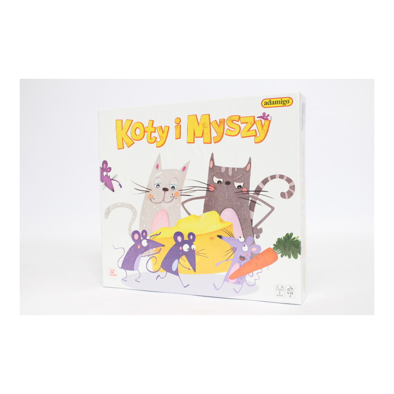 Koty i myszy - gra planszowa 07721