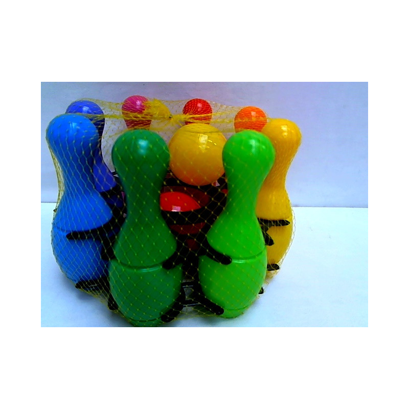 Kręgle mini w koszu CZA 25302