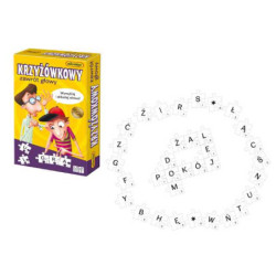 Krzyżówkowy zawrót głowy -układanka puzzlowa 07462