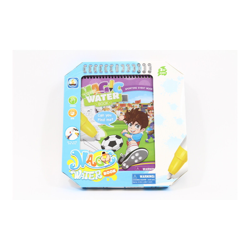 Książeczka do kolorow.mazakiem wodnym Sport 006971