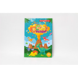 Książeczka z naklejk.Dinozaury 22717