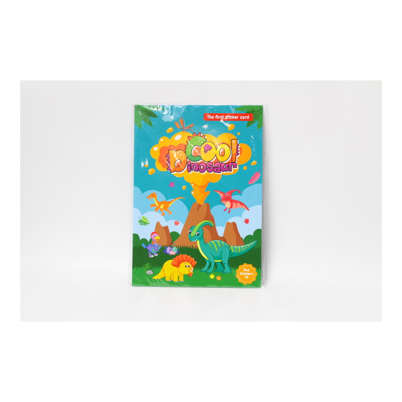 Książeczka z naklejk.Dinozaury 22717