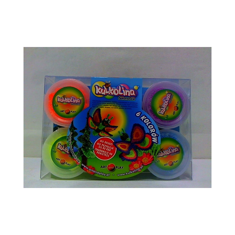 Kulkolina 6 kolorów neon 31409