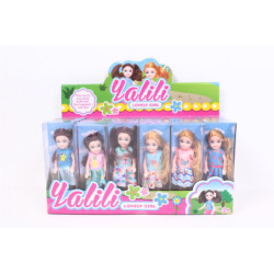 Laleczka 6 wzorów ubranek Q8626 84026