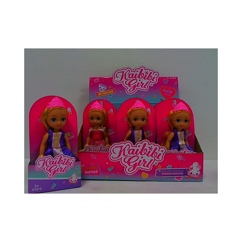 Laleczka bajkowa 16cm 4rodz HDK01 25866